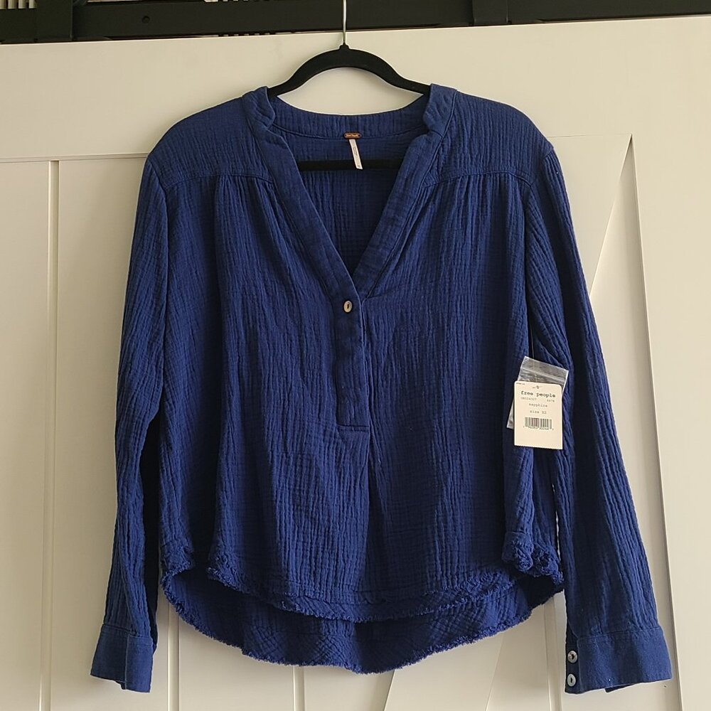 Free People Guaze Blouse New with tags size xs
